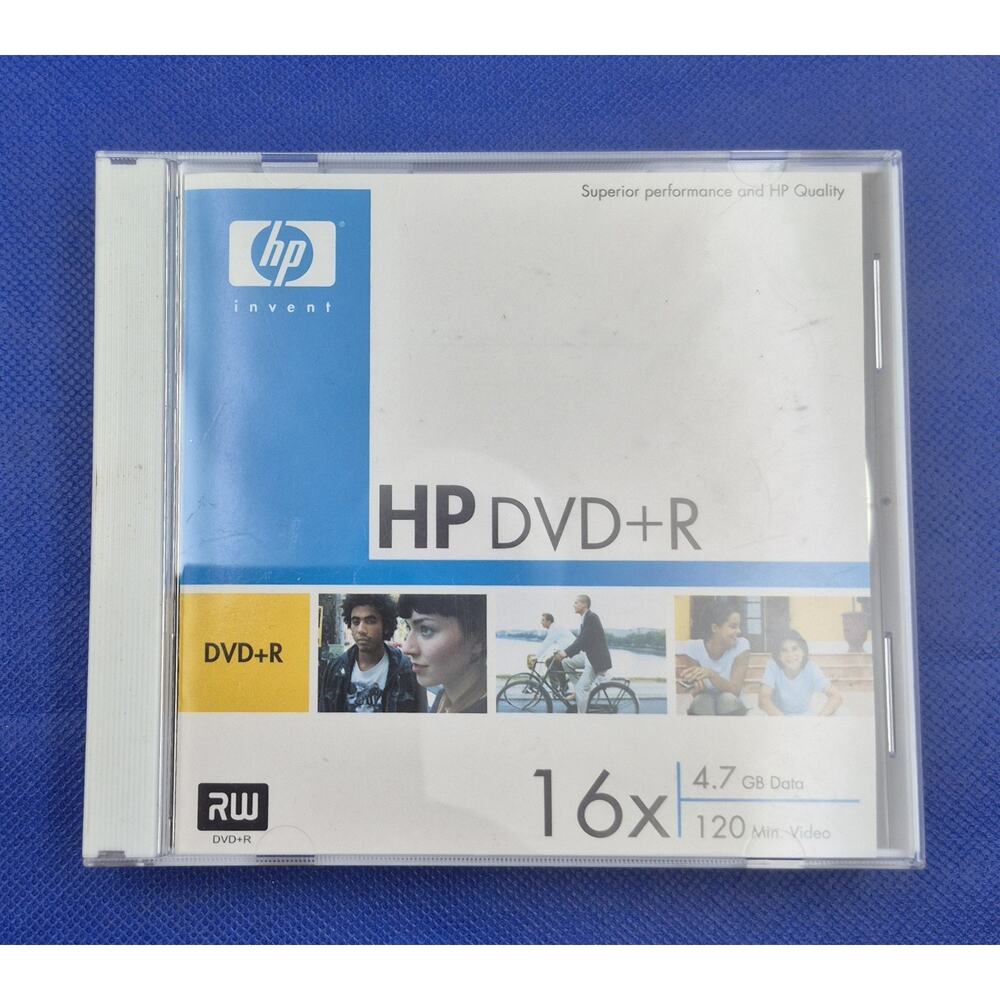HP 10-Count DVD+R 4.7GB Discs on Spindle UNUSED